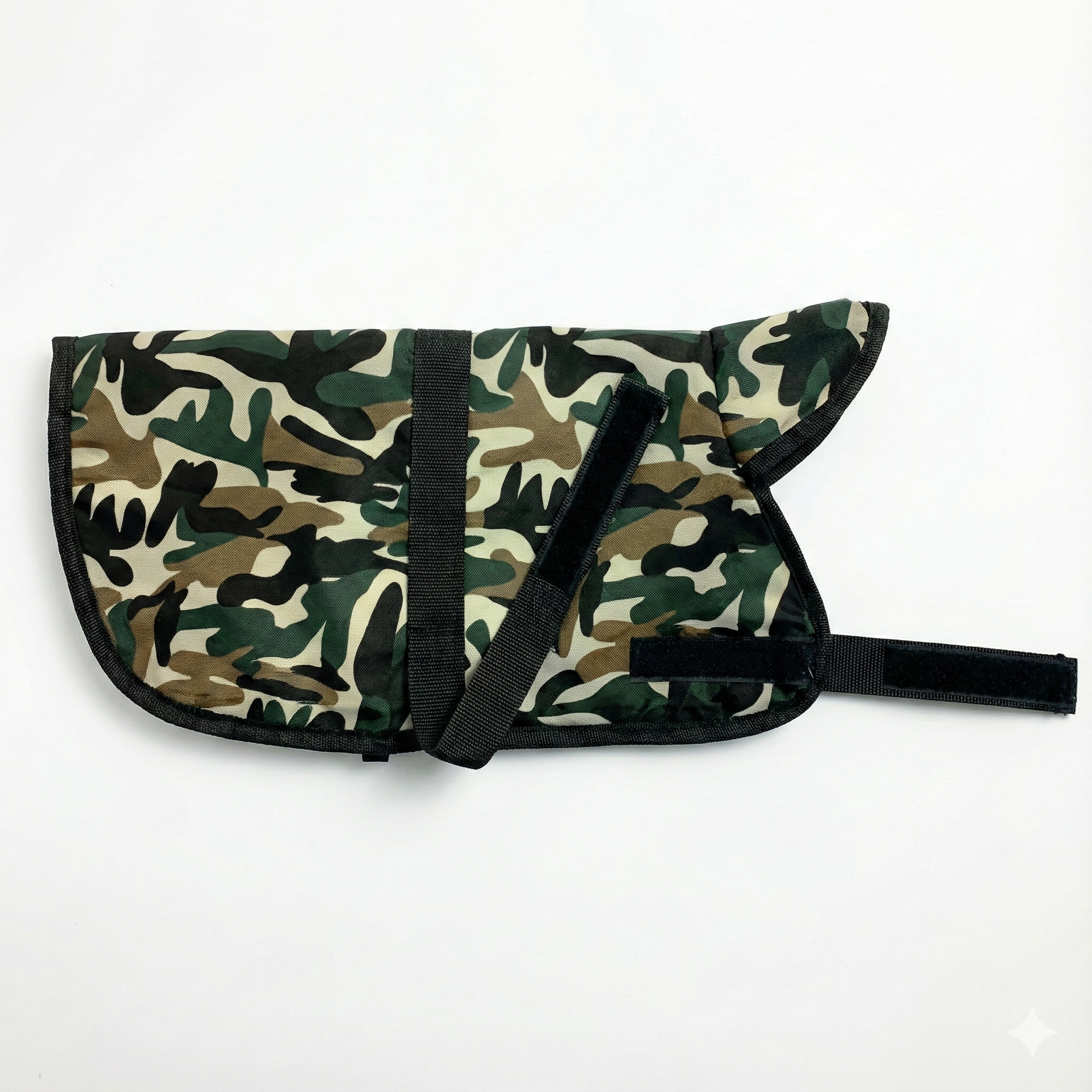 Army Print Dog Coat