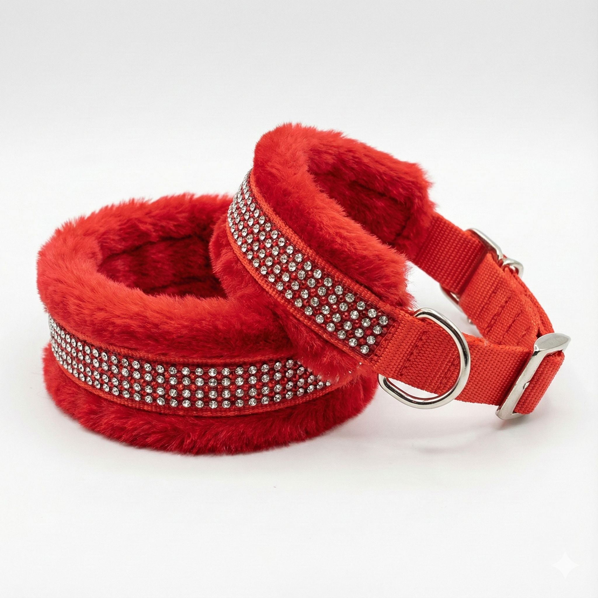Dog Soft Fur Padded Collar