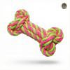 vijv toys bone shape rope toy – strong chew & tug toy for small & medium dogs (6.5") vijv toys bone shape rope toy – strong chew & tug toy for small & medium dogs (6.5")