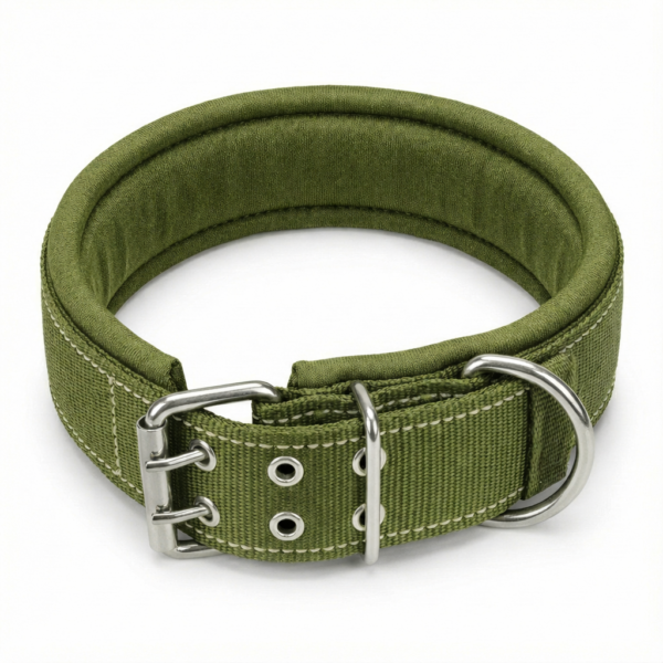 soft padded double pin tactical collar