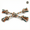 vijv toys 5 knotted rope dog toy – heavy duty tug & chew toy for medium & large dogs