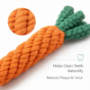 vijv toys carrot rope toy for dogs – durable chew toy for puppies & small dogs(pack of 2) vijv toys carrot rope toy for dogs – durable chew toy for puppies & small dogs(pack of 2)