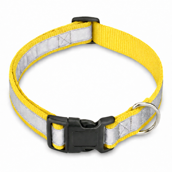 reflective collar – plain buckle