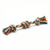 vijv toys 3 knotted rope dog toy – strong tug & chew toy for dogs (12")