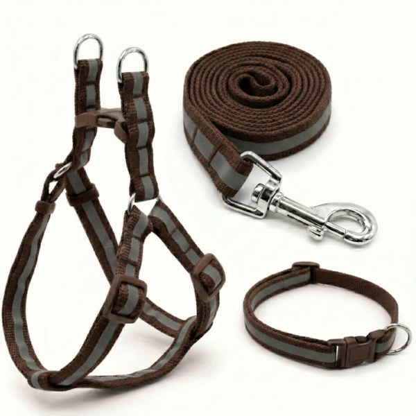 dog reflective harness combo set dog reflective harness combo set