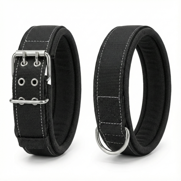 soft padded double pin tactical collar