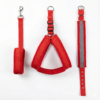 dog fur harness combo set dog fur harness combo set
