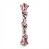vijv toys 3 knotted rope dog toy – strong tug & chew toy for dogs (12")