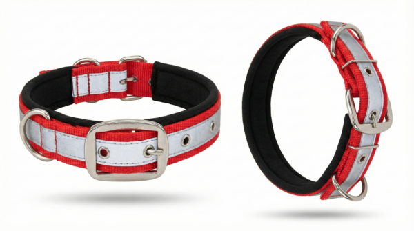 soft padded reflective collar
