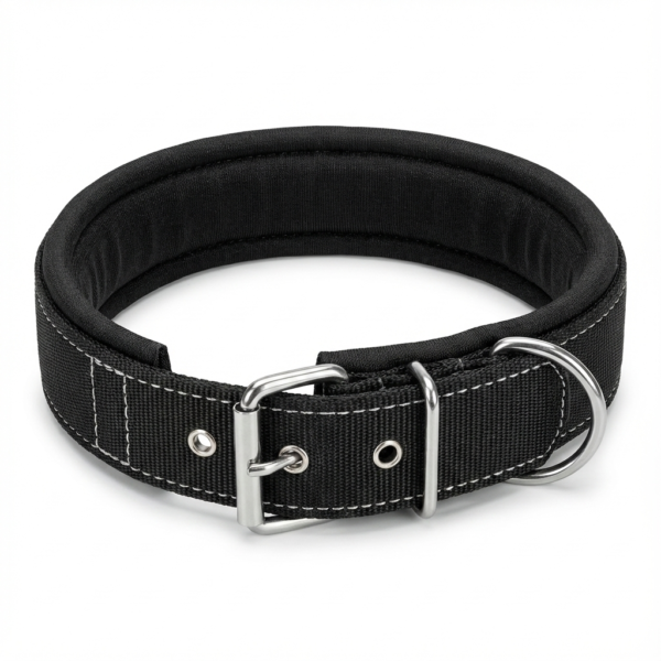 soft padded double pin tactical collar