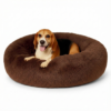 soft & washable pet bed for dogs & cats (m size) | round cushioned dog sleeping bed with raised edges | comfortable, lightweight & durable pet bed for pets
