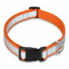 reflective collar – plain buckle